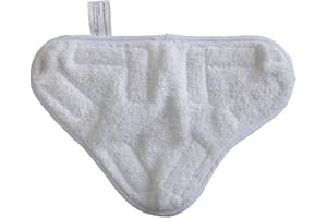 COOCNH Steam Mop Pads, 4 Pack Replacement Microfiber Floor Washable Pads Cleaner Cover Cloth for H2O H20 X5 by SGerste (4 Pack), f34tf3