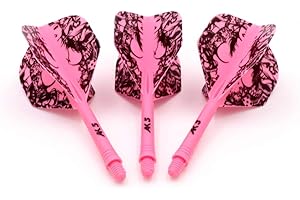 CUESOUL Rost Integrated Dart Shafts and Dart Flights Standard Shape, Set of 3 pcs