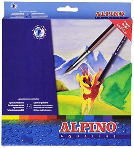 Alpino AL000131 - Pack de 24 lápices, multicolor