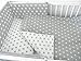3 PIECE NURSERY BABY BEDDING SET (reg to fit COT 60x120cm) - Dino Pink