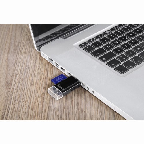 Hama Kartenleser für Smartphone/Tablet (microSD/microSDHC/microSDXC, SD/SDHC/SDXC, USB 2.0) schwarz - 4