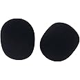 Generic 2 Pcs Studio Microphone Foam Mic Shield Cover Black