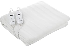Coperta Elettrica Termica Innoliving, Scaldaletto Matrimoniale in Poliestere INN-065, 160 x 140 cm