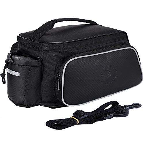 Preisvergleich Produktbild Fafada 10L Gepäckträgertasche Wasserabweisend Fahrradtasche Satteltasche Multifunktionstasche Gepäckträger