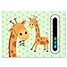 Baby and Child Home and Travel Thermometer Set to Monitor Temperature - Duck Baby Bath Thermometer & Giraffe Baby Room Nursery Thermometer