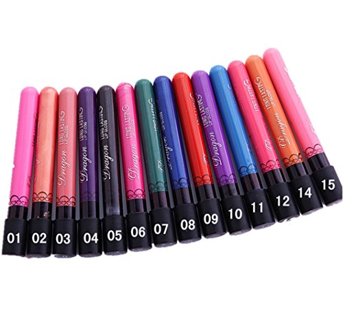 Face Like 12PCS Lipglosses Set Long Lasting Wasserdichte Lippenstifte Kosmetik Color Random