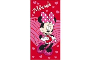 arlis Serviette de Bain Minnie en Coton (Serviette de Bain Minnie)