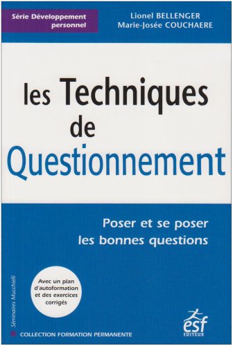 couverture de : Les techniques de questionnement