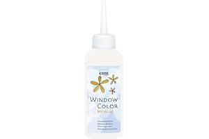 Kreul Window Color, 80 ml Weiß irisierend