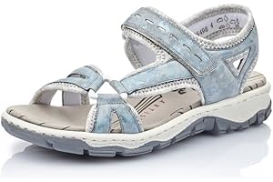 Rieker Kobiety Rieker sandały damskie 68879Otwarte sandały na koturnie