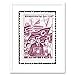 Produktbild POSTAGE STAMP NORTH KOREA ASSOCIATION KOREANS JAPAN FRAMED PRINT F12X5784