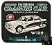 Produktbild Touchlines - Classic Car W123 Youngtimer Mauspad für Gaming und Grafikdesign 230x190x5mm Black