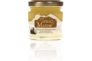 AROMATASTE Italienische Trüffelbutter mit Feine Schwarze Trüffel | 75g