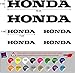 Produktbild Aufkleber Aufkleber Honda-Stanzen Motorrad Vinyl hochwertig 5 A 7 AÑOS ( 16 Farben verfügbar ) Kit 6 Einheiten