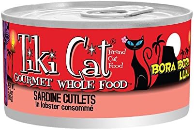Tiki Cat Canned Cat Food Bora Bora Luau 2.8 Oz