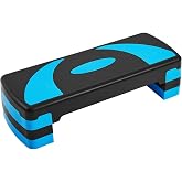 Yaheetech Aerobics Step Platform Steps Fitness House 3 Height (10.5/15/20 cm) Adjustable Fitness Bench for Exercise Yoga Suit