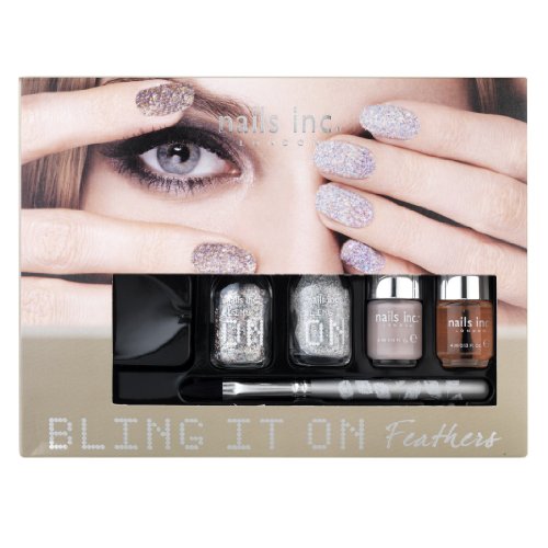 Nails Inc Bling it On Feathers collection