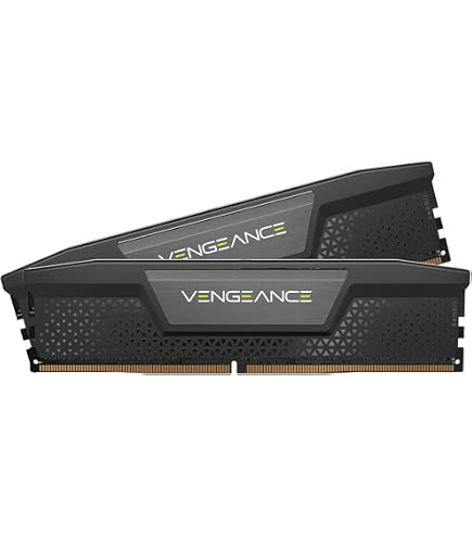 CORSAIR Vengeance RGB DDR5 32GB (2 x 16GB) hasta 6000MHz Intel RAM