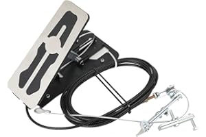 SUDEG Universal Dual Brake Car Passenger Right Side Brake Set - Instructor & Student Driver Training Pedal Kit, Passenger Side Brake Pedal