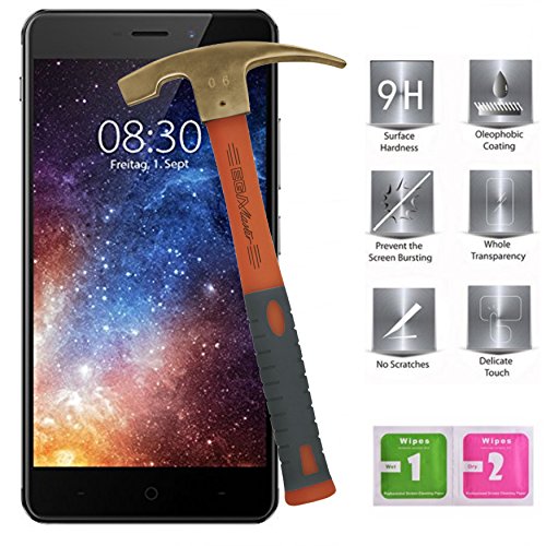 Anti-shock Tempered Glass Screen for TP-Link neffos x1 4 G 5 "