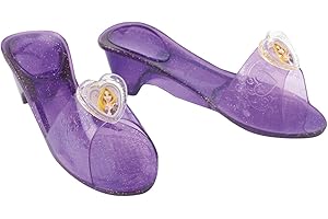 Princesas Disney - Zapatos de Rapunzel para niña, color lila - Talla 4-6 años (Rubies-35357)