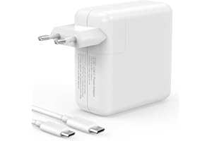 YISHIFD Ładowarka USB-C 67 W, do Mac Book Air 2020/2019/2018, MacBook Pro 13/14/15/16", HP Elitebook Spectre, Lenovo ThinkPad, Dell, ASUS, Acer i wszystkich urządzeń USB-C (w zestawie kabel do ładowania 2 m)