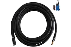 Parpyon® Tubo per idropulitrice Annovi Reverberi - Black Decker - STanley Tubi, Prolunga, Sonda accessori per idropulitrici ad acqua fredda Max 160 bar (MOD.2-PROLUNGA[GIALLO])