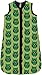 Produktbild hübscher grüner Schlafsack Sleeper Padded Eule von Maxomorra aus Schweden, Green, 50/68