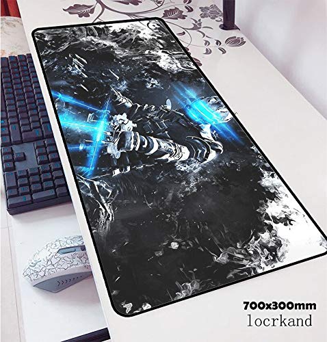 Preisvergleich Produktbild Yx-Wanjia Mausunterlage 70X30Cm Spiel Mousepad Anime Bunte Büro Notbook Schreibtischmatte Herrliche Padmouse Spiel-Pc-Gamer-Matten
