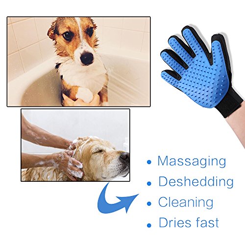 Parsion-Pet-Grooming-GloveGentle-De-shedding-Brush-Pet-Grooming-Mitt