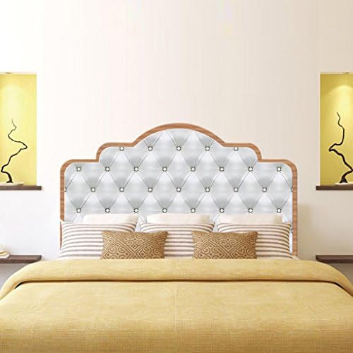 LNPP 3D DIY Wall Sticker for Bedroom Imitation Bed Headboard Wall Decor , queen size