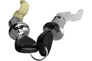 PARTSLINE (Lot de 2) Barillet Serrure de Porte Avant Gauche ET Droite compatible avec CLIO II 2 de 1998 à 2016-7701349790 7701349791