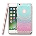 Price comparison product image iPhone 6s Case, iPhone 6 Case, UCMDA Slim Clear Mandala Pattern Soft Silicone Gel Protective Case [Anti-Scratch], TPU Rubber Back Bumper Phone Case Cover for iPhone 6/ iPhone 6s 4.7 Inch- Blue Purple