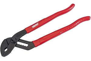 Draper Redline 240mm Water Pump Pliers | Adjustable Pliers Wrench | Plumbing Tools | Carbon Steel | 67643