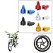 Vheelocityin Bullet Shape Multicolor Tyre Valve Cap (set of 2) For Hero Motocorp Hf Deluxe Eco RS.99.00