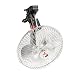 Produktbild Sharplace DC 12V Angetriebener Beweglicher 180 ° Justierbarer Ventilator Für Fahrzeuge Rückspiegel - Splitter 8 Zoll
