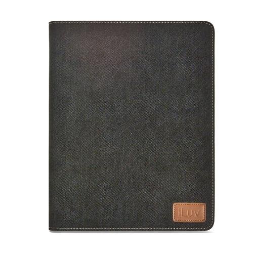 iLuv Great Jeans Schutzhülle Portfolio für iPad3 schwarz