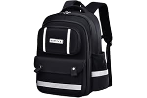 HOPYOCK-Torby Szkolne Dla ChłOpcóW DziewcząT Dzieci,Plecaki DziecięCe Unisex Z Wieloma Kieszeniami Z Nocnym Odbiciem,Plecaki Do SzkołY Podstawowej Z Powrotem Na KsiążKi