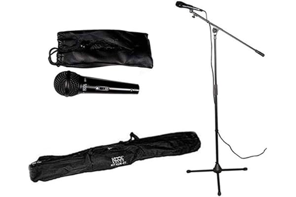 Kit pied + Micro + sac KMS-07 NOIR