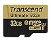 Price comparison product image Transcend 32 GB Ultimate MicroSDHC Ultra High Speed Class 3 Memory Card