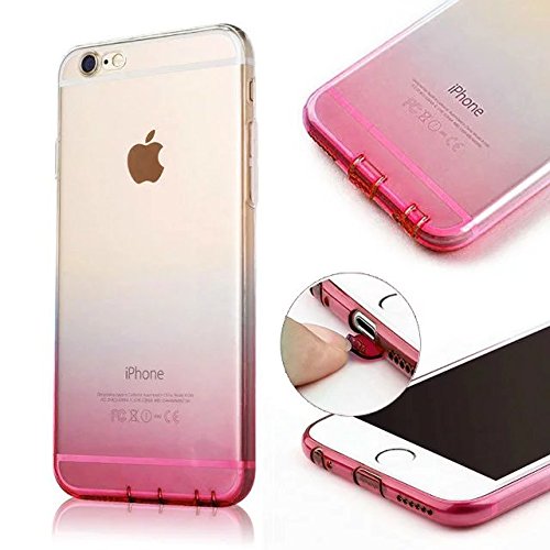 MOMDAD Coque iPhone SE Etui iPhone SE 5 5S Coque de Protection Housse Etui TPU Transparent Souple Case Cover Shock-Absorption Bumper et Anti-Scratch Effacer Gel Silicone Couvrir Coverture Shell Coquille Arrière pour Apple iPhone 5 5S SE Couverture Hull