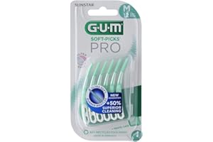 Gum Soft-Picks PRO Medium szczotka do czyszczenia, 12 szczotek do czyszczenia