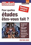 POUR QUELLES ETUDES ETES-VOUS FAIT ?
