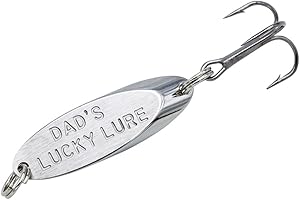 Melix Home Daddy's Lucky Lure Fishing Lure Gift for dad Daddy, Fisherman Gift, Mens, from Daughter, from Son