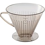 Lieferumfang: 1x Westmark Kaffeefilter/Filterhalter, Für Filtergröße 6, Material: Kunststoff, Gewicht: 125 Gramm, Maße: Durchmesser: 16 cm, Höhe: 9,5 cm, Farbe: Braun/Transparent, 24562261