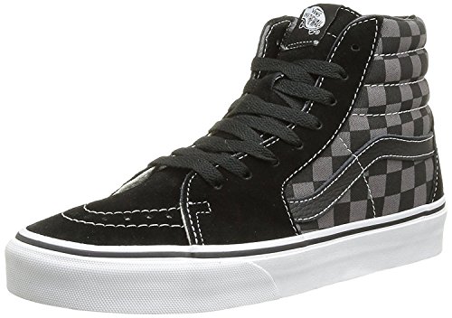 Vans U Sk8 Hi, Scarpe sportive unisex adulto , Nero (Black/Pewter Checkerboard Canvas), 40 EU