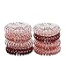 Produktbild hmtitt Haarspulen Set Spirale Geformte Haar Ringe Elastische Haargummis Pferdeschwanz Halter Haar Bobbles Seile Telefon Schnur Bands Haar Streifen für Frauen Mädchen (8 Paket)