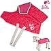 Produktbild Barbie Pferdedecke, 2 Seiten, Fleece und Steppdesign, mit Barbie Emblem: für Plüschpferd Steppdecke Kinder Reitpferd Decke Stalldecke