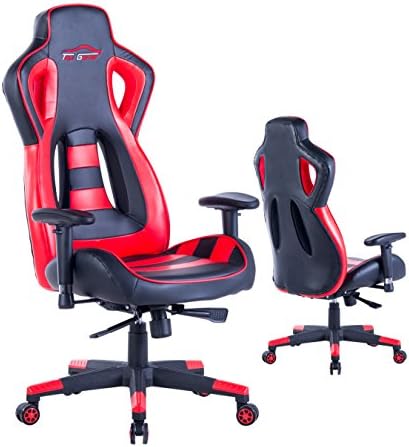 Top Gamer Gaming Chair PC Racing Computer Chairs(Red/Black)
