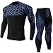 Produktbild AMUSTER Herren Elastische Lässige Fitness T-shirt für Männer Schnell Trocknende Oberteile Hosen Sport Engen Anzug